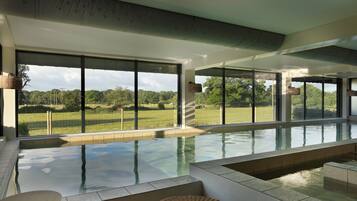 Indoor pool, outdoor pool