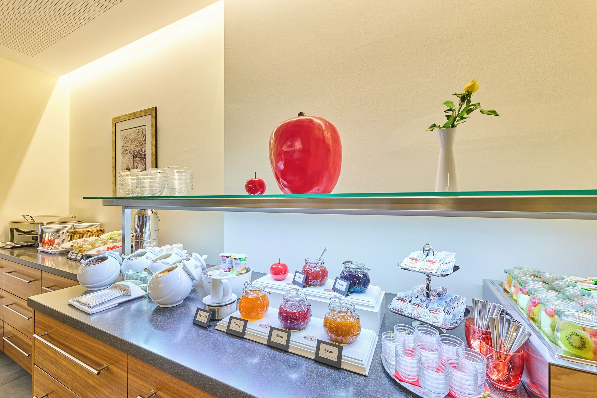 daily buffet breakfast (eur 10 per person)