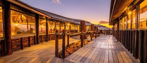 Façade de l’hébergement