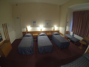 Minibar, safe på rommet, skrivebord og strykejern/-brett