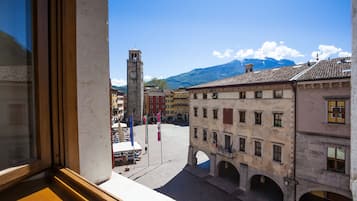 Vue depuis lâhĂ©bergement