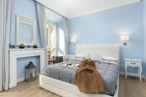 Junior Suite | 3 bedrooms, Egyptian cotton sheets, premium bedding, down comforters - Rhome Hosting  (Rome)