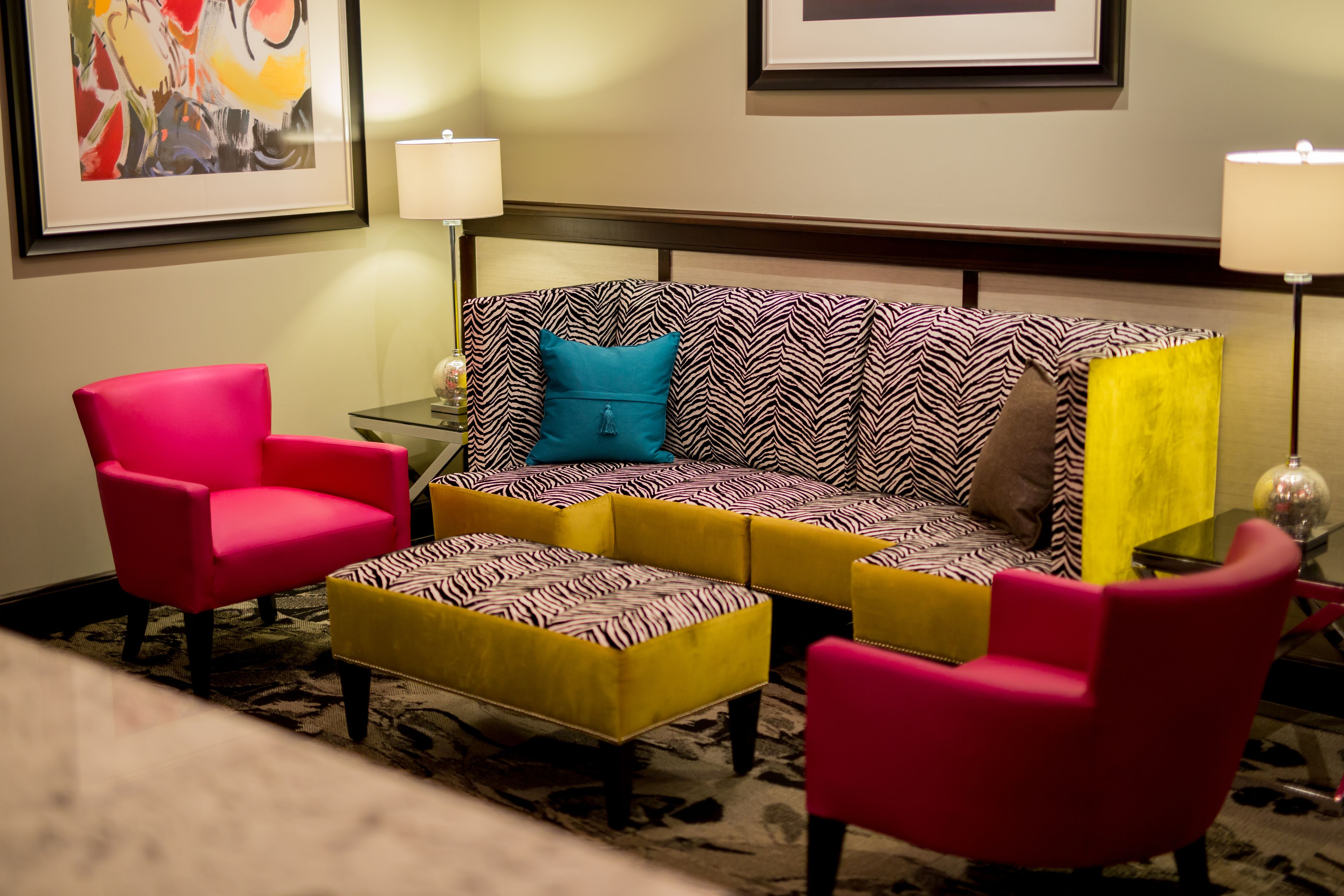 Lobby sitting area