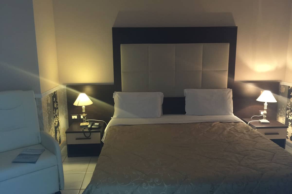 hypo-allergenic bedding, desk, soundproofing, iron/ironing board