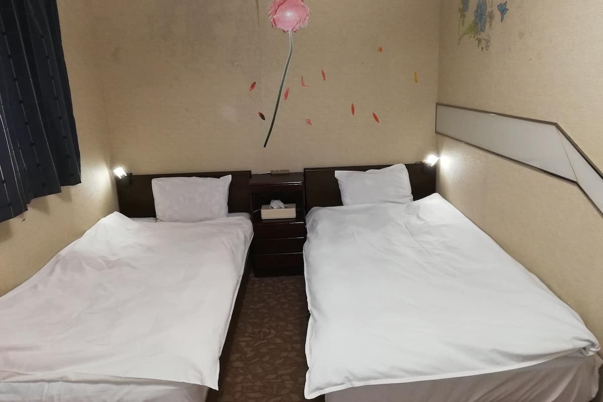 Twin kamer (with Bathroom) | Gratis wifi, beddengoed