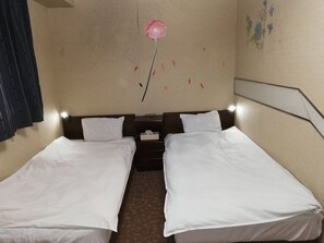 雙床房 (with Bathroom) | 免費 Wi-Fi、床單