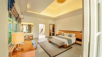 Kamar Double Premier | Minibar, brankas, dan didekorasi berbeda-beda