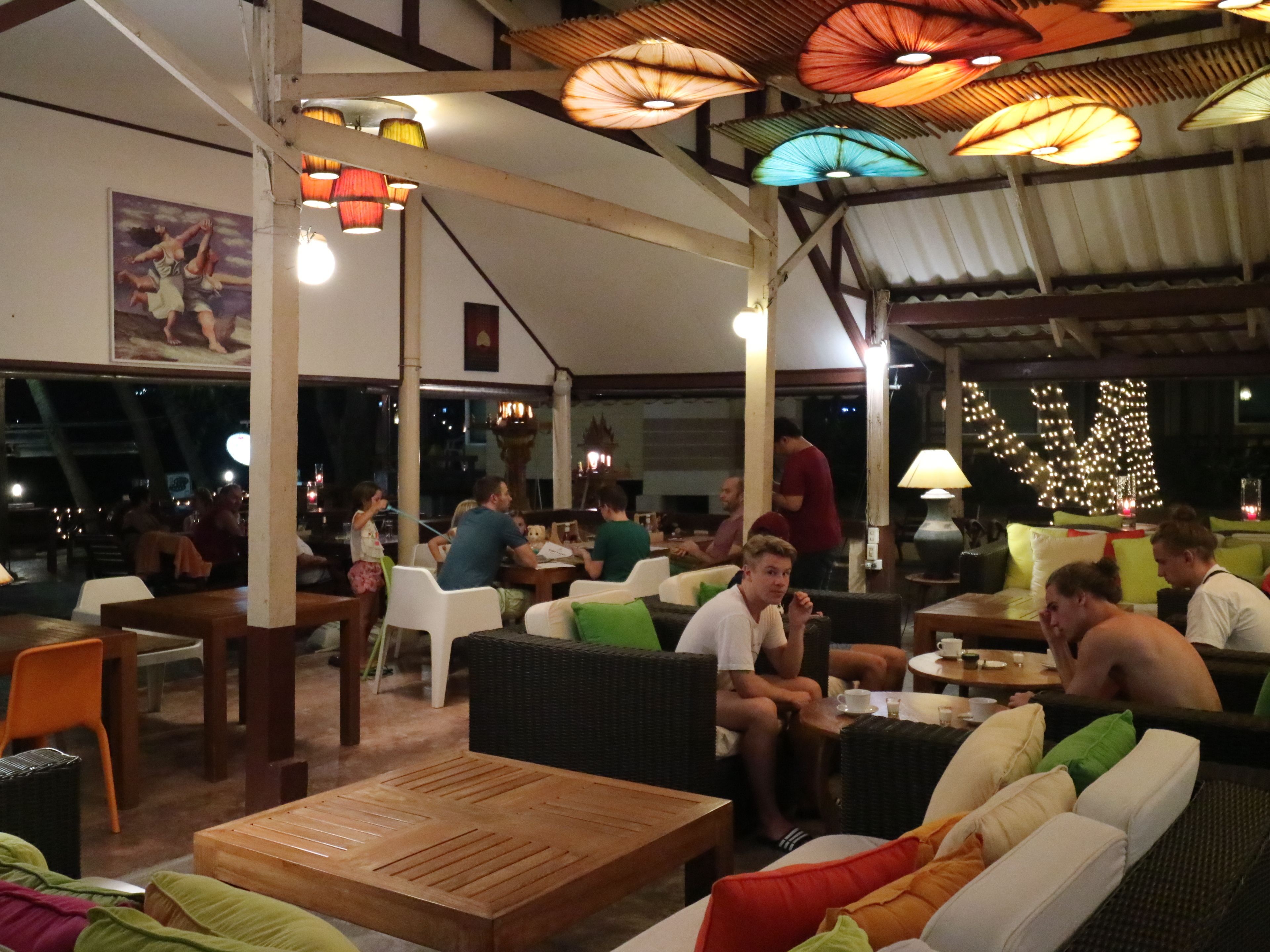 breakfast, lunch, dinner served; international cuisine, beach views