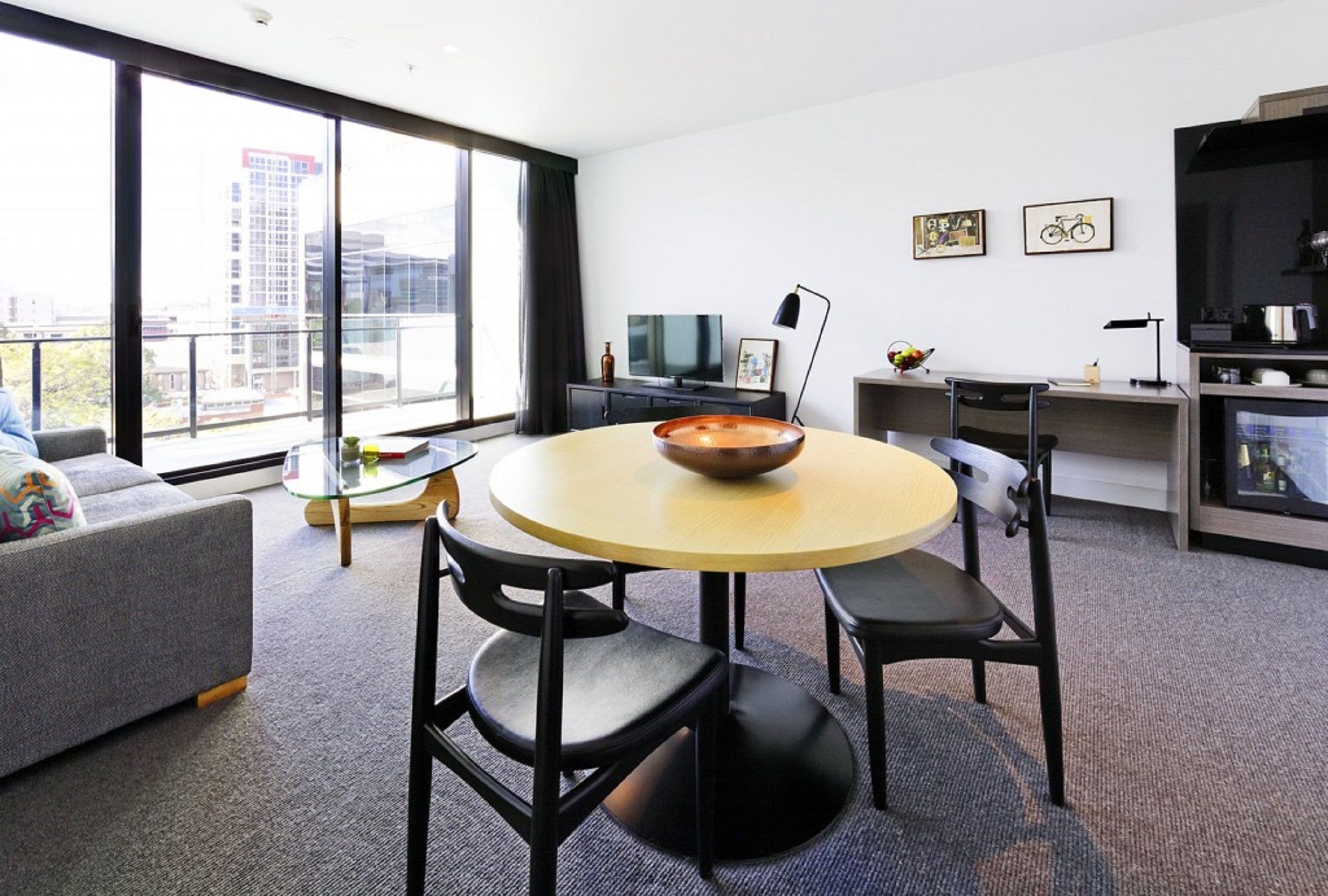 suite, 2 bedrooms, balcony | in-room dining