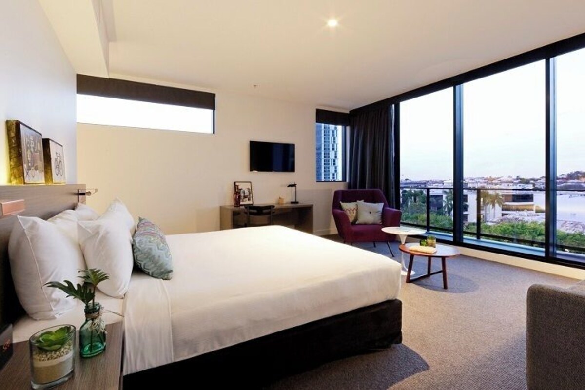 Executive Suite, Balcony | In-room safe, blackout drapes, soundproofing, iron/ironing board