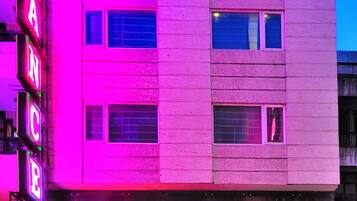 Front of property – evening/night