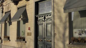 Entrée de l’hébergement