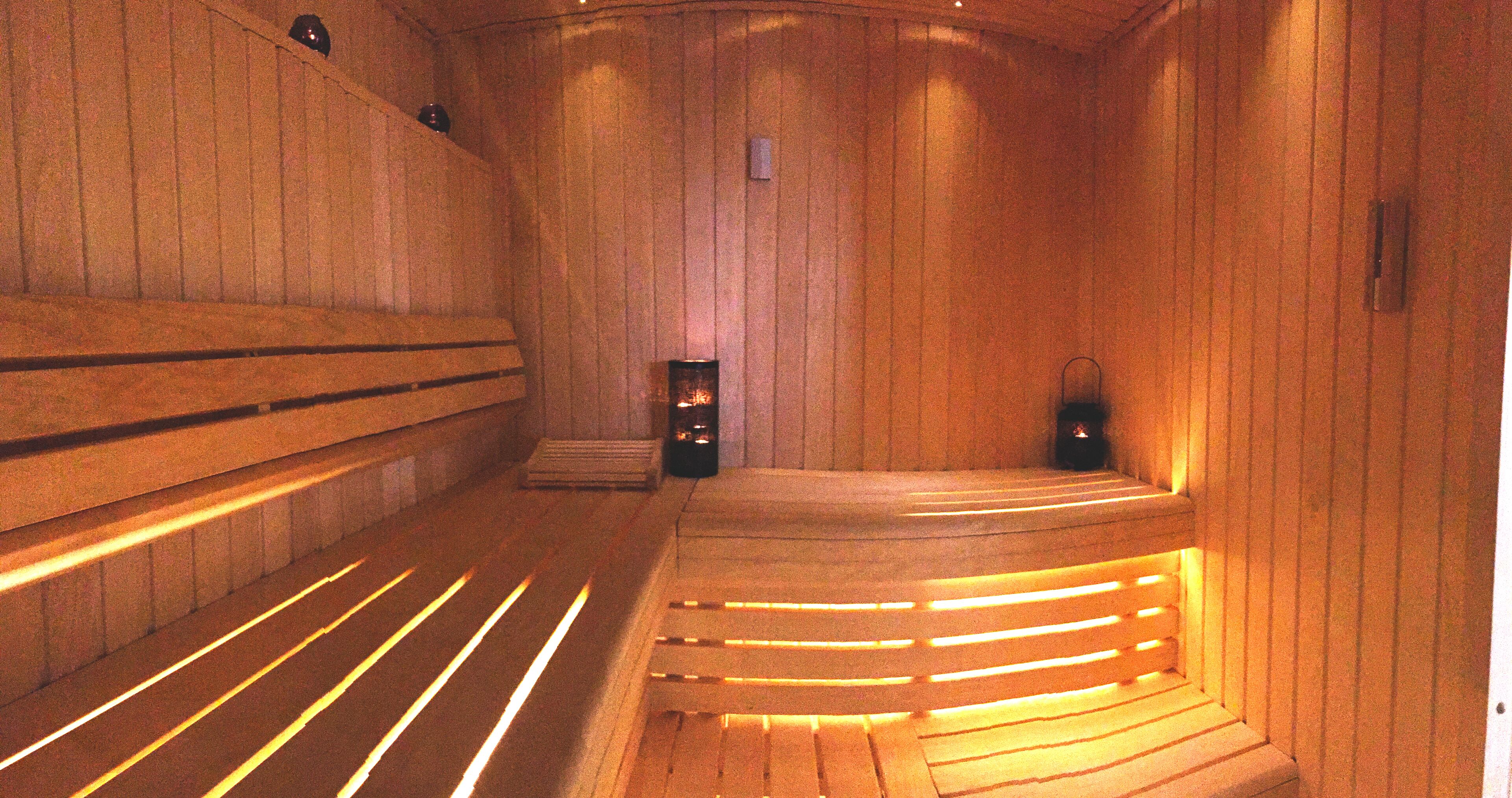 sauna, hot tub, turkish bath/hammam, body treatments, aromatherapy