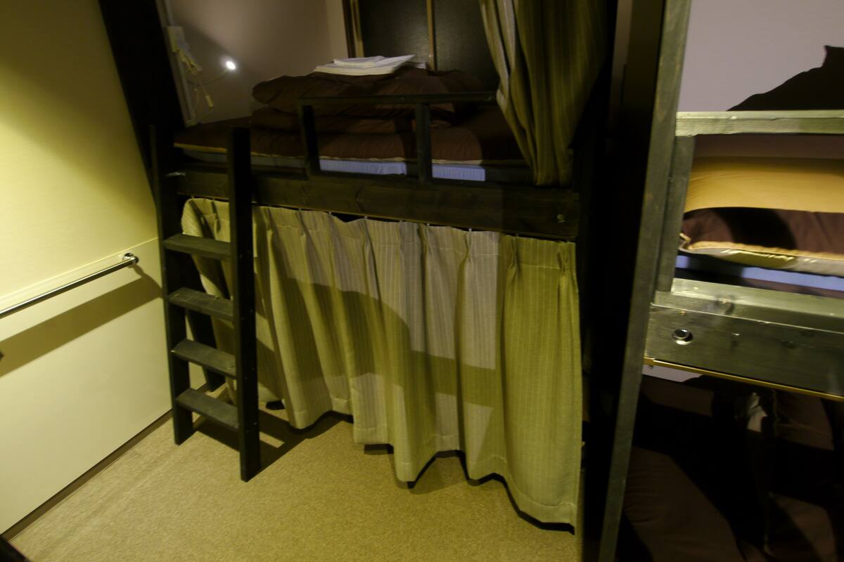 Bed in 6 Bed Female Dormitory Room | Down comforters, iron/ironing board (on request), WiFi (free)