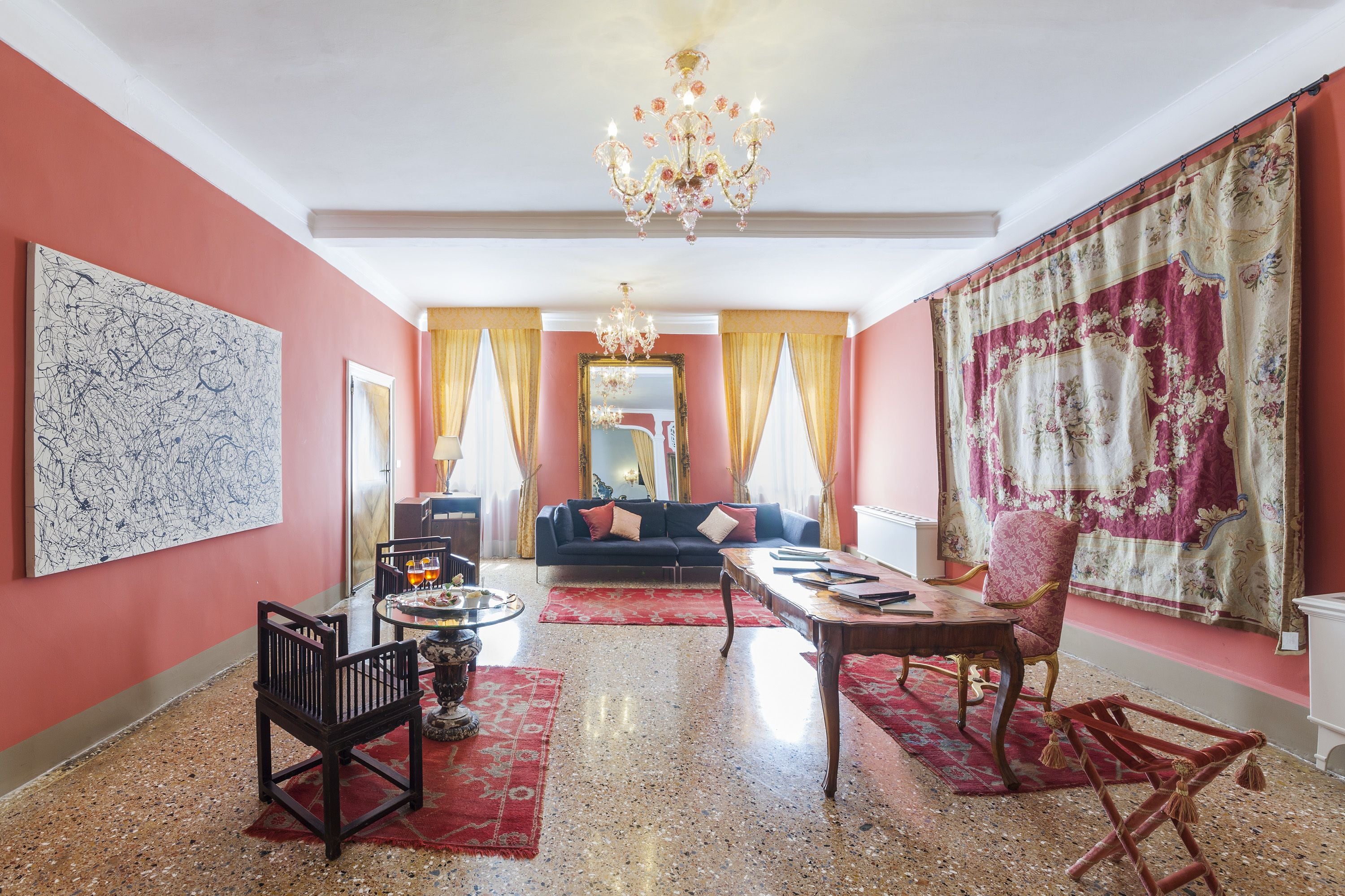 Superior Suite, Canal View (Palazzo Foscolo) | Premium bedding, down comforters, minibar, in-room safe