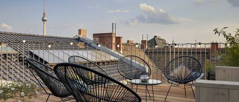 Loftsleilighet, 3 soverom, terrasse (1) | Byutsikt