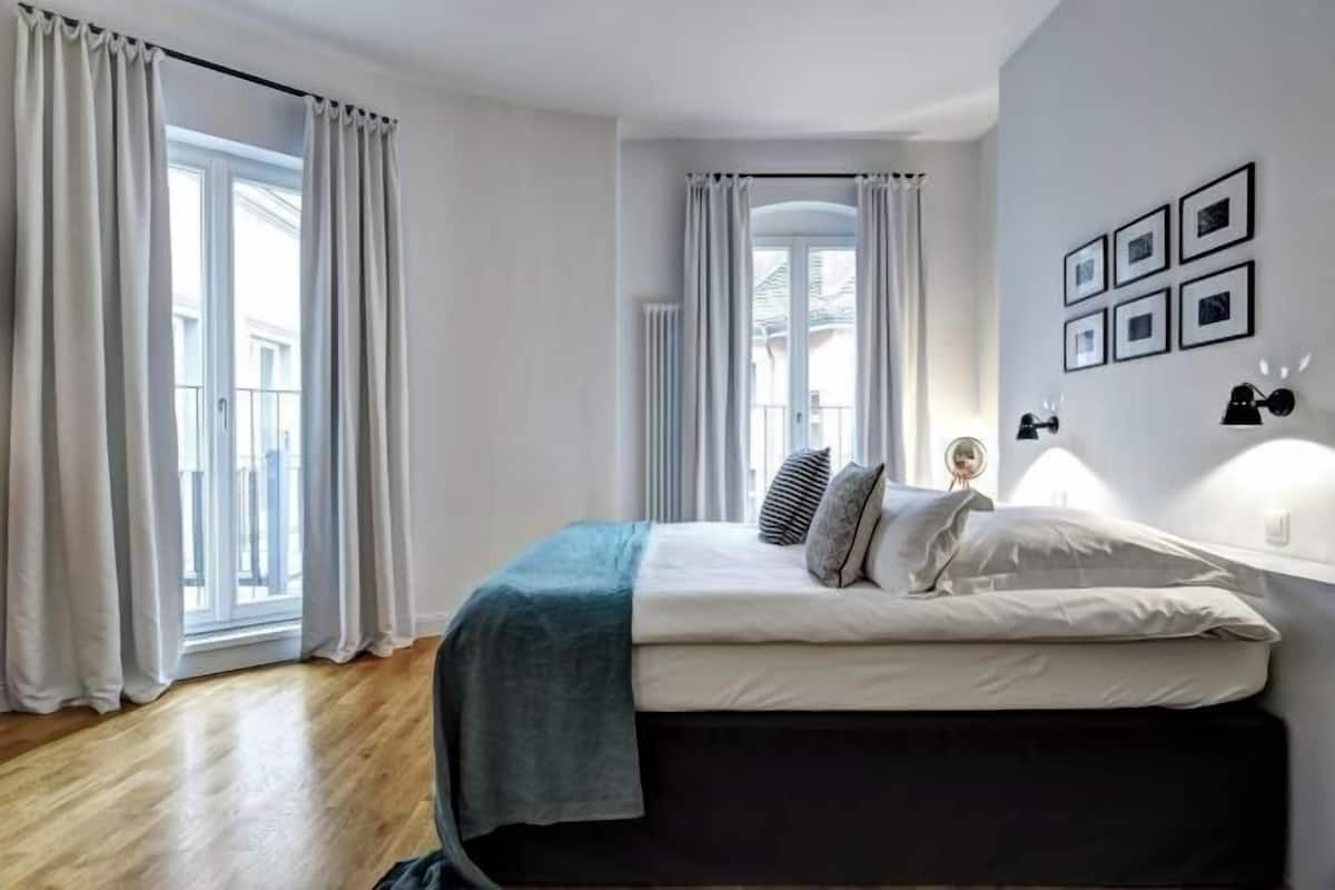 2 habitaciones y ropa de cama de alta calidad