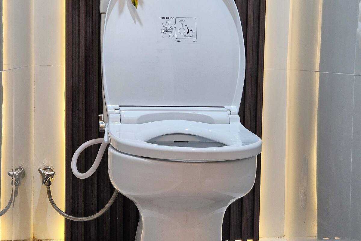 deluxe room, sea view, beachside | bathroom | free toiletries, hair dryer, towels, soap