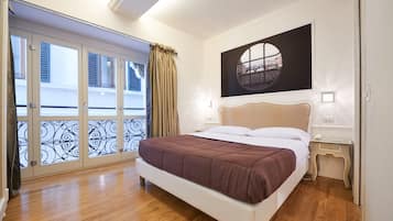 Habitación doble clásica | 1 habitación, caja de seguridad en la habitación y insonorización