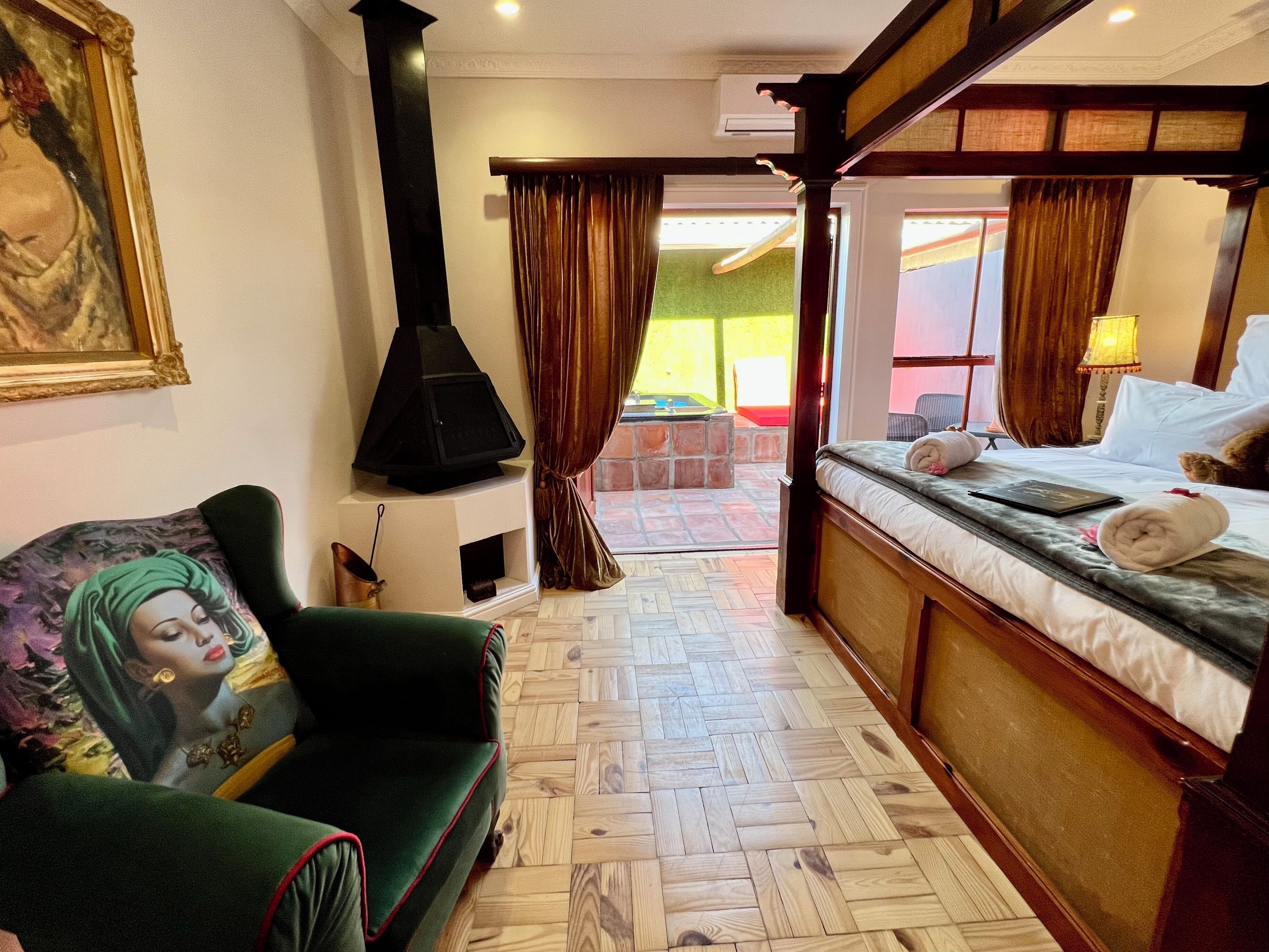 1 غرفة نوم وألحفة محشوة بالريش وواي فاي مجانًا وملاءات أسرّة