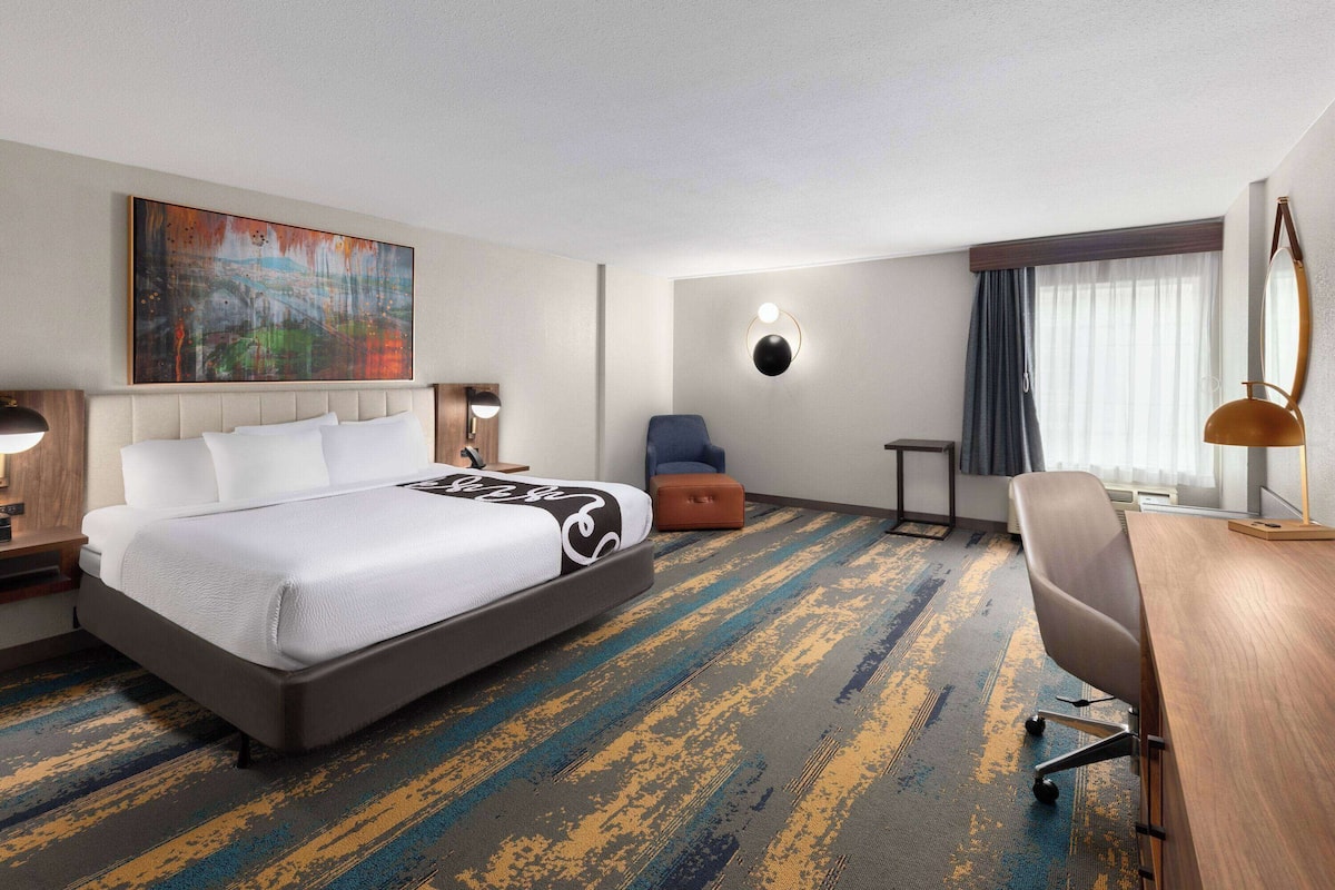 Room, 1 King Bed, Accessible, (Mobility/Hearing, Bath w/Grab Bars, Visual Emerg Alarms, NSMK)