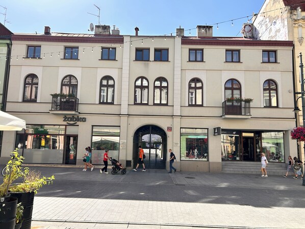 Fassade der Unterkunft