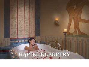 Sauna, hammam, soins corporels, bains de boue, soins d'aromathérapie