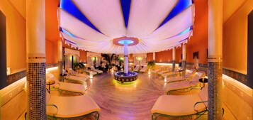 Sauna, baño turco/hammam, tratamientos corporales, baños de barro 