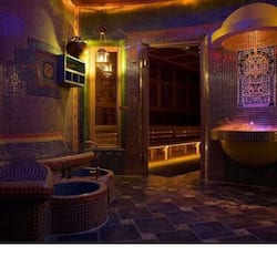 Sauna, Turkish bath, body treatments, mud baths, aromatherapy