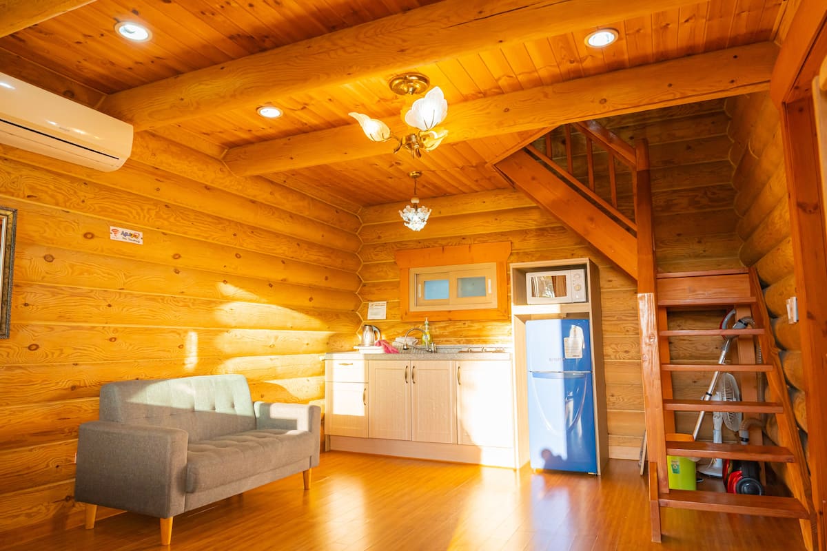 standard double villa | desk, blackout curtains, iron/ironing board, free wifi