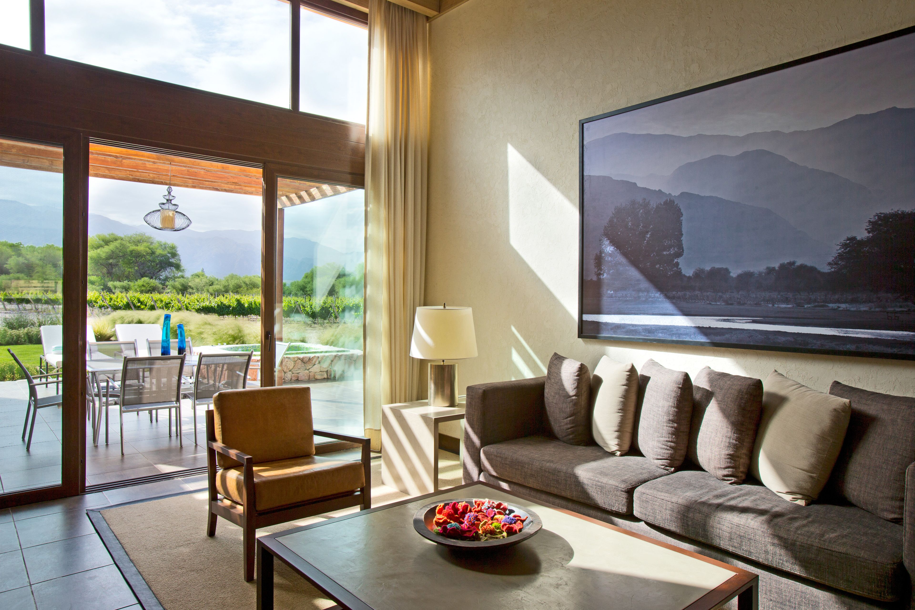 suite (master suites) | living room | 42-inch lcd tv with satellite channels, tv, ipod dock