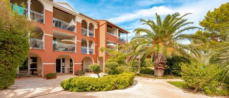 Voorkant van accommodatie