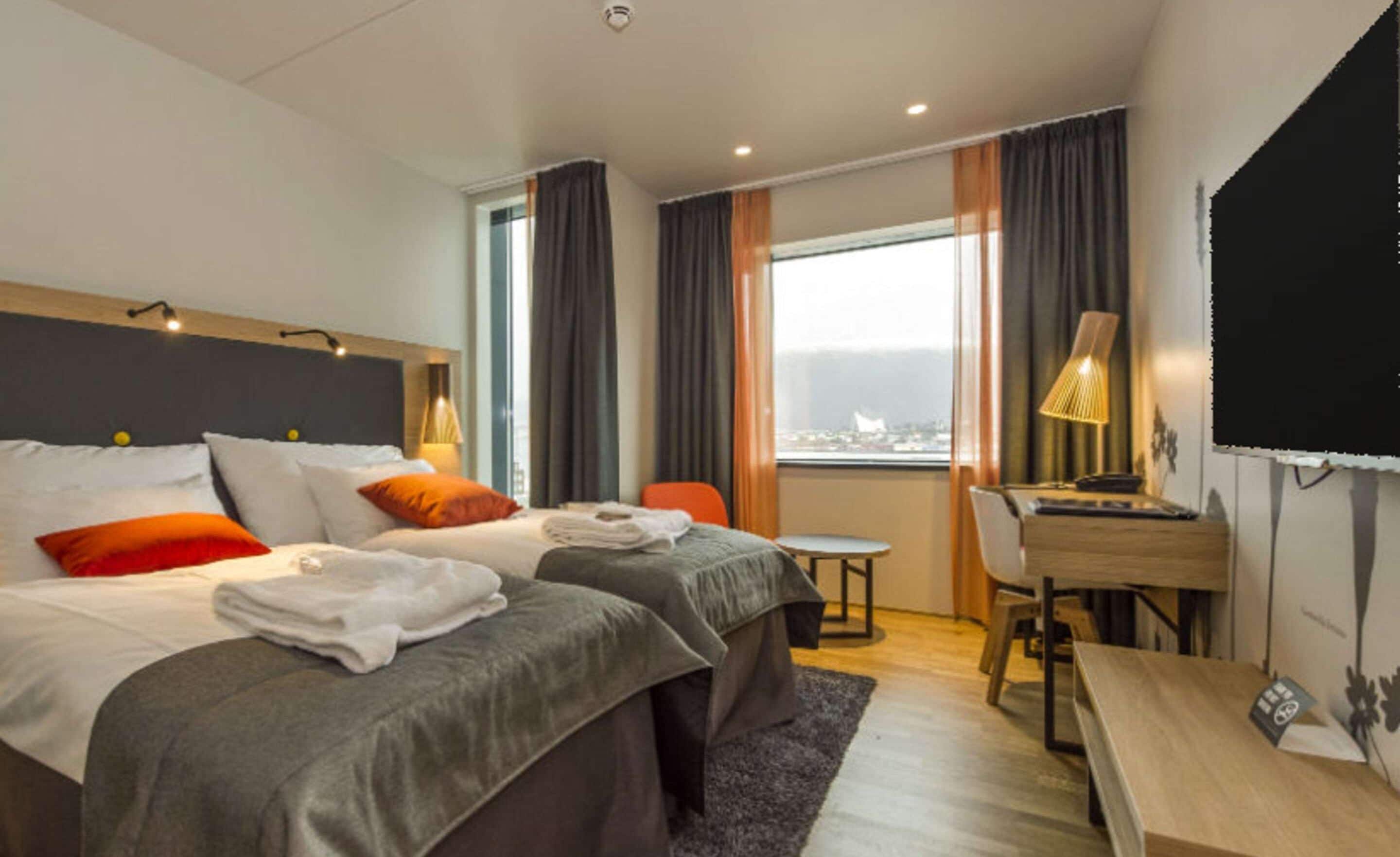 Premium bedding, minibar, in-room safe, desk