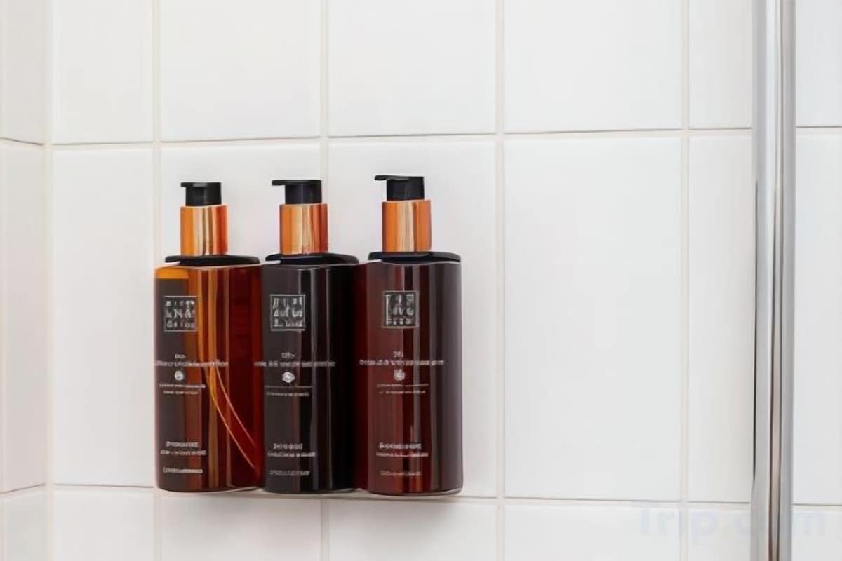 Bathroom amenities | Shower, hair dryer, towels