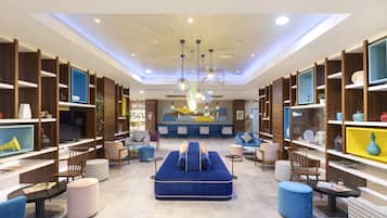 Sala de estar en el lobby