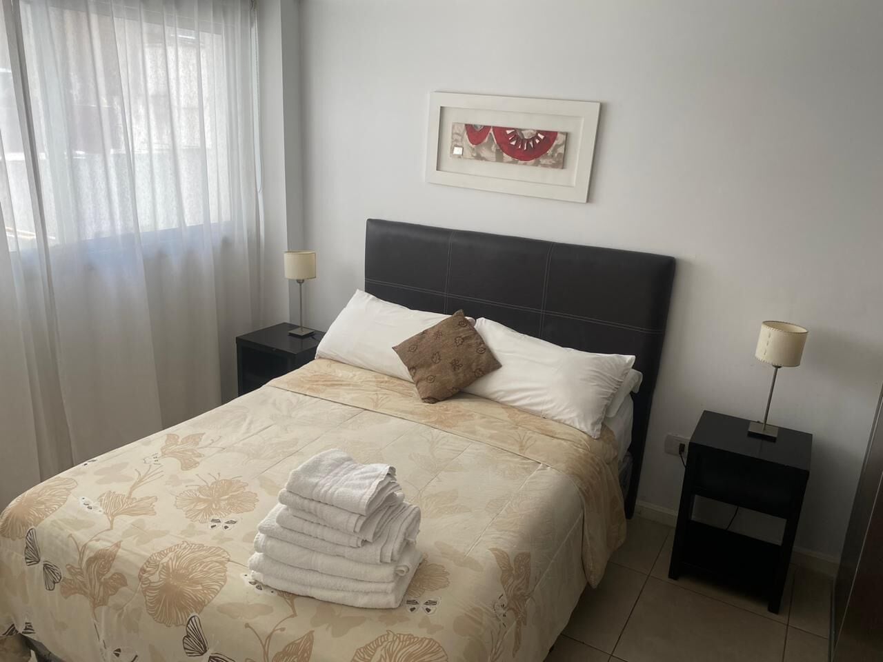 Iron/ironing board, free WiFi, bed sheets