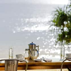 Uitzicht op de zee