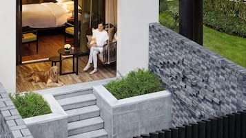 Standard-Einzelzimmer | Terrasse/Patio