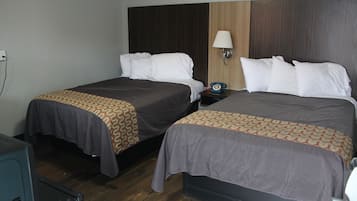 Kamar Standar, 2 Tempat Tidur Double, Boleh Merokok | Seprai premium dan bantalan ekstra lembut