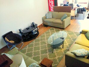 Sala de estar en el lobby