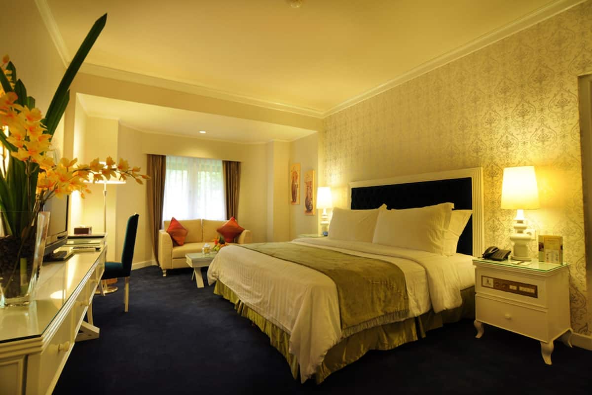 Suite | Een minibar, een kluis op de kamer, gratis babybedden