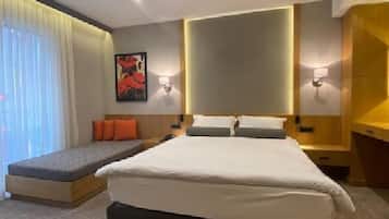 Chambre Familiale, 1 chambre, hypoallergénique, vue ville