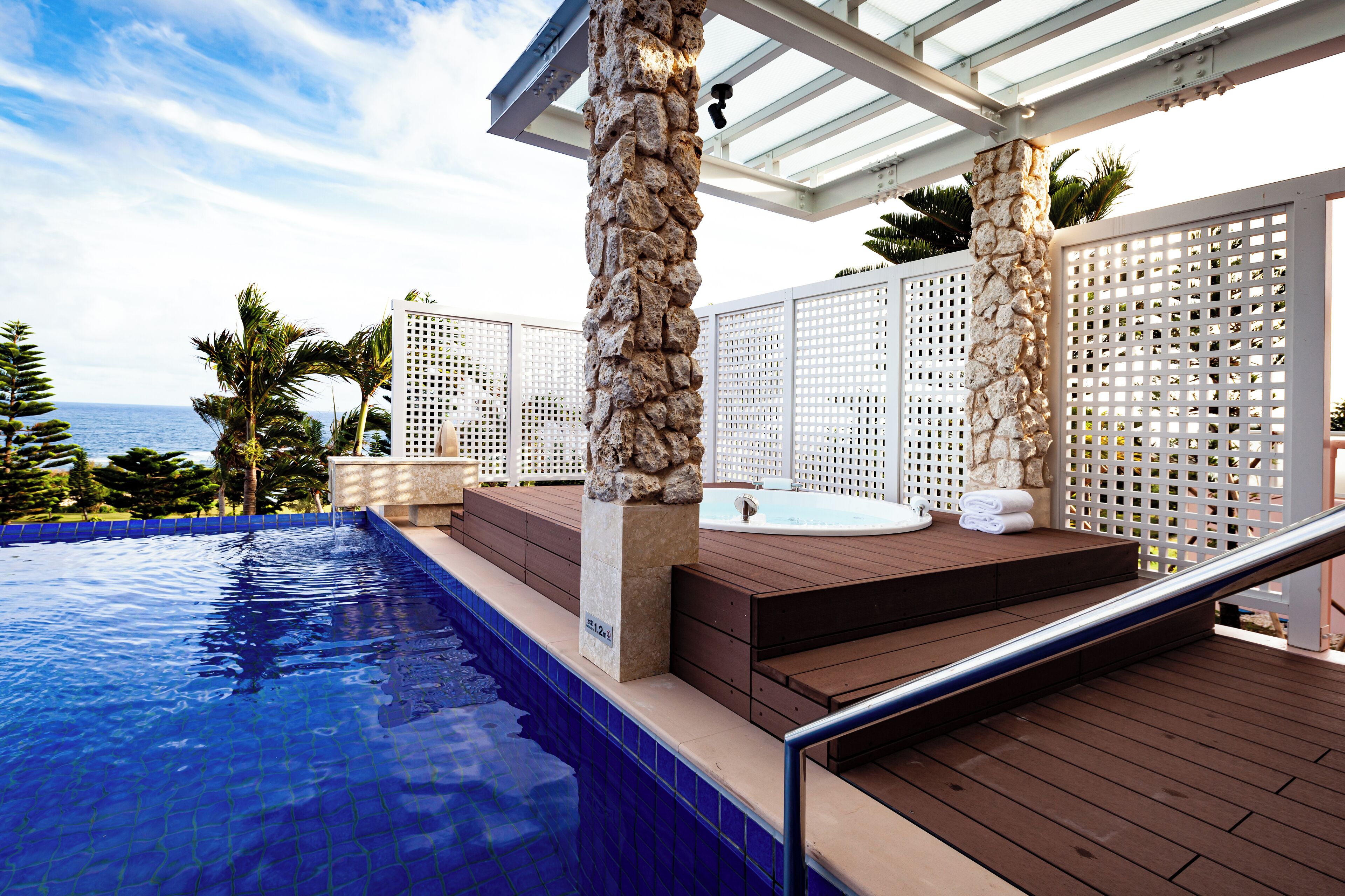 Suite, niet-roken, privézwembad (Ocean View Suite Villa) | Uitzicht vanuit de kamer