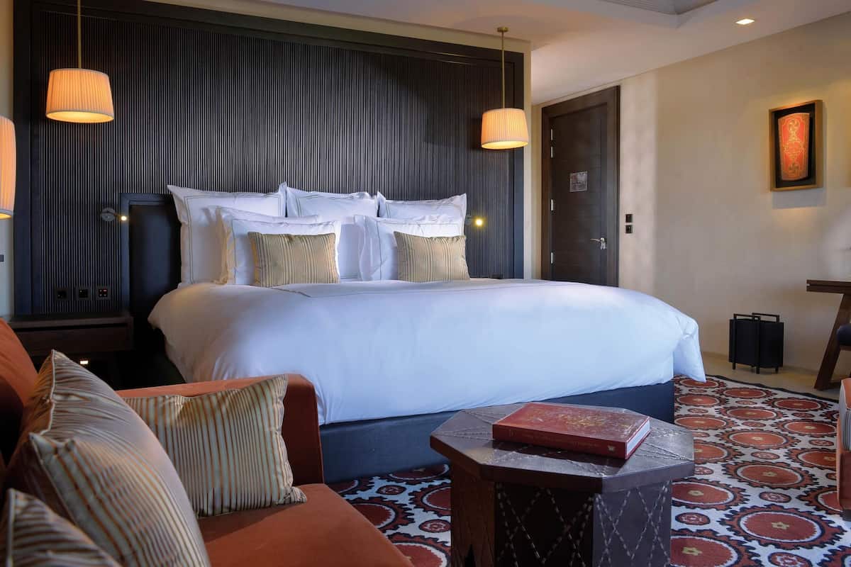 Deluxe Room Atlas View | 1 bedroom, Frette Italian sheets, premium bedding, pillowtop beds
