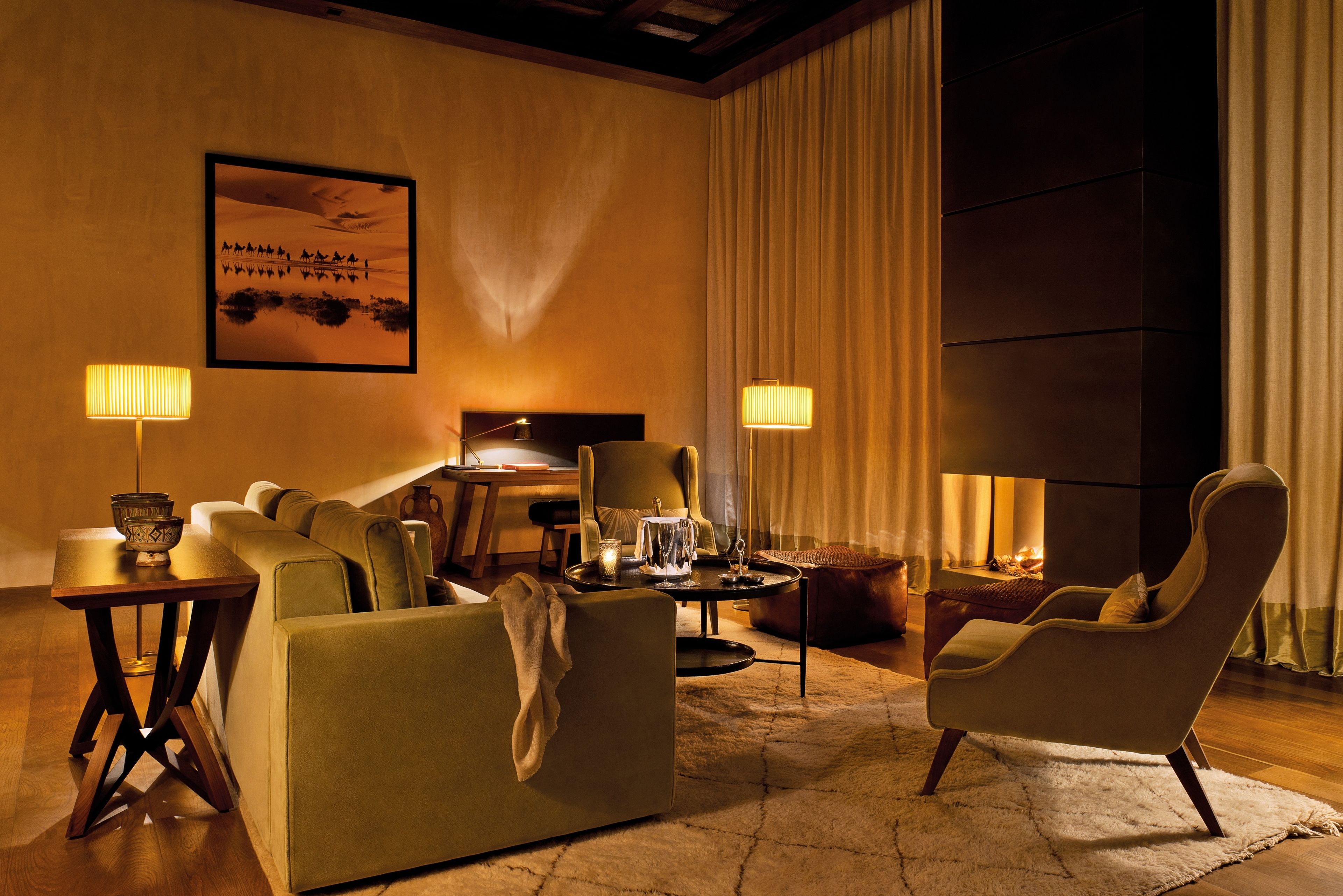 suite, 1 king bed (penthouse) | living room | 50-inch led tv with satellite channels, tv, ping pong