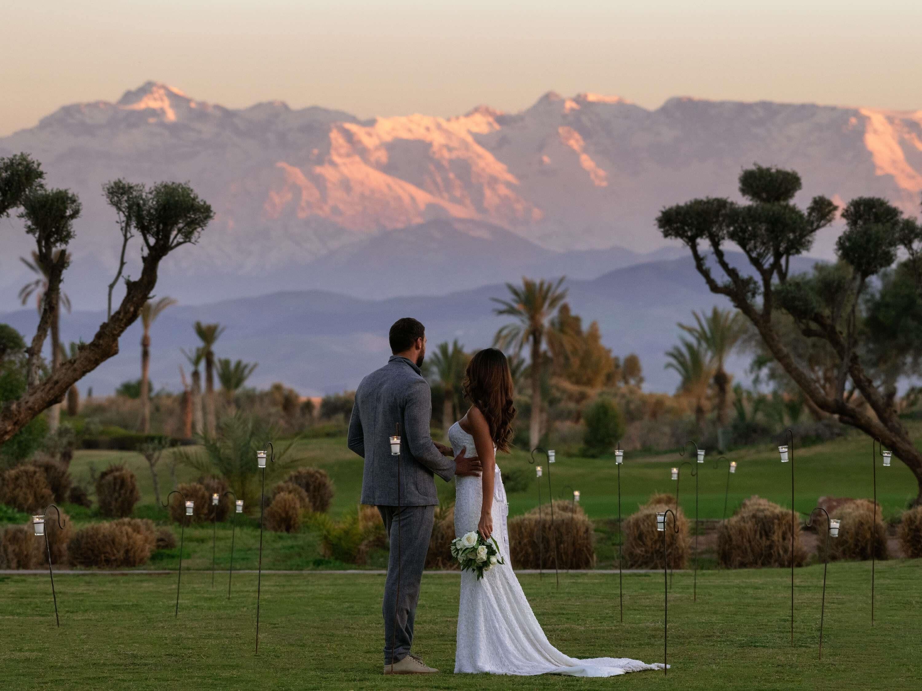 Indoor wedding