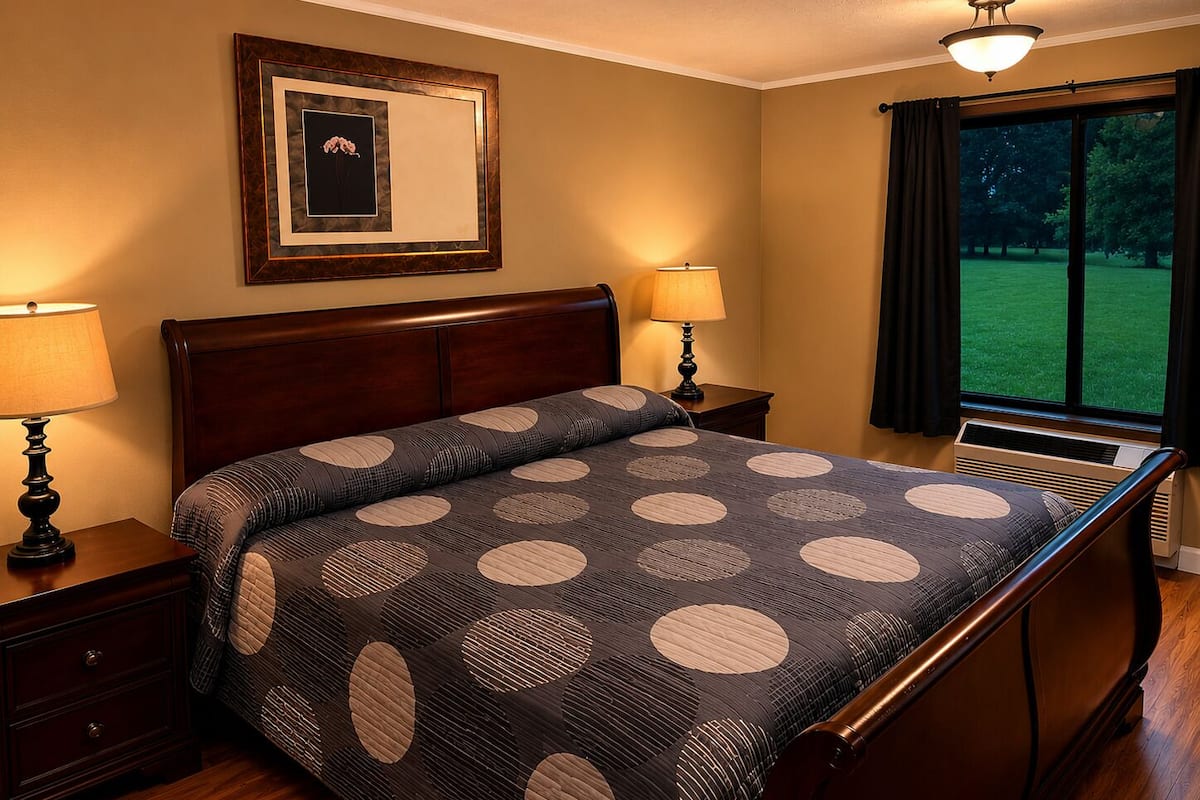 Traditional Room, 1 King Bed | Iron/ironing board, individually decorated, individually furnished