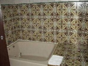 Bañera con ducha, cabezal de ducha tipo lluvia