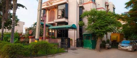 Facciata della struttura