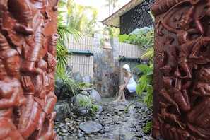 Exterior detail - Amazing Ngapali Resort (Zi Phyu Kone)